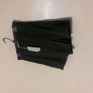 STR black ribbed skort size large nwt